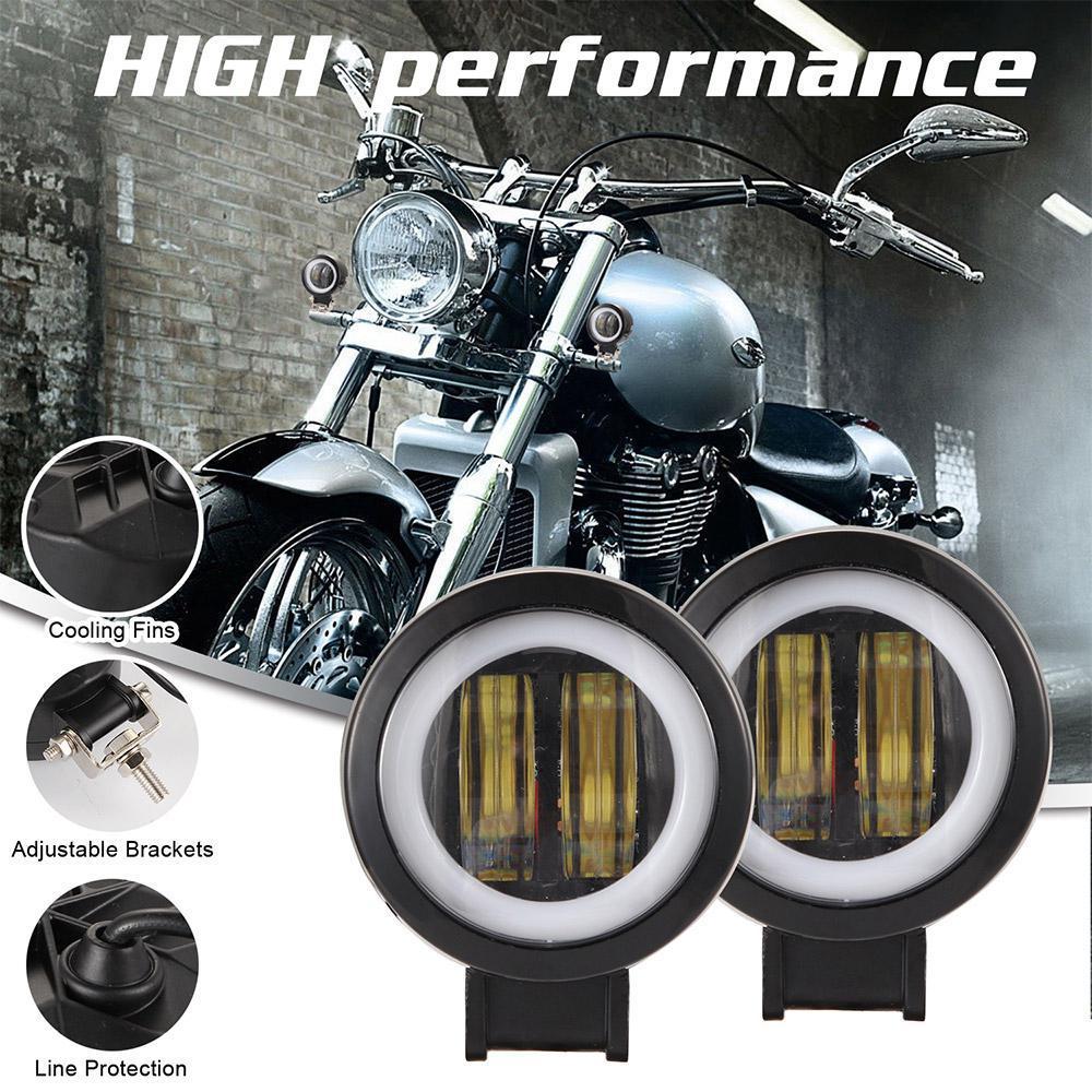 3 Inch 40w Round IP68 Waterproof Motorcycle Led Fog Light Kit with DRL for Motorbike Auxiliary Turn Signal 3 Inch 40w Round IP68 Waterproof Motorcycle Led Fog Light Kit with DRL for Motorbike Auxiliary Turn Signal