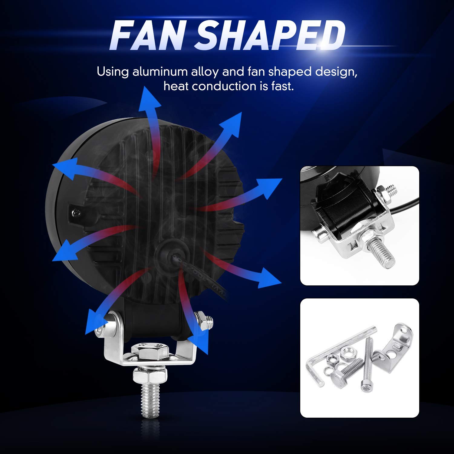 3 Inch 40w Round IP68 Waterproof Motorcycle Led Fog Light Kit with DRL for Motorbike Auxiliary Turn Signal 3 Inch 40w Round IP68 Waterproof Motorcycle Led Fog Light Kit with DRL for Motorbike Auxiliary Turn Signal