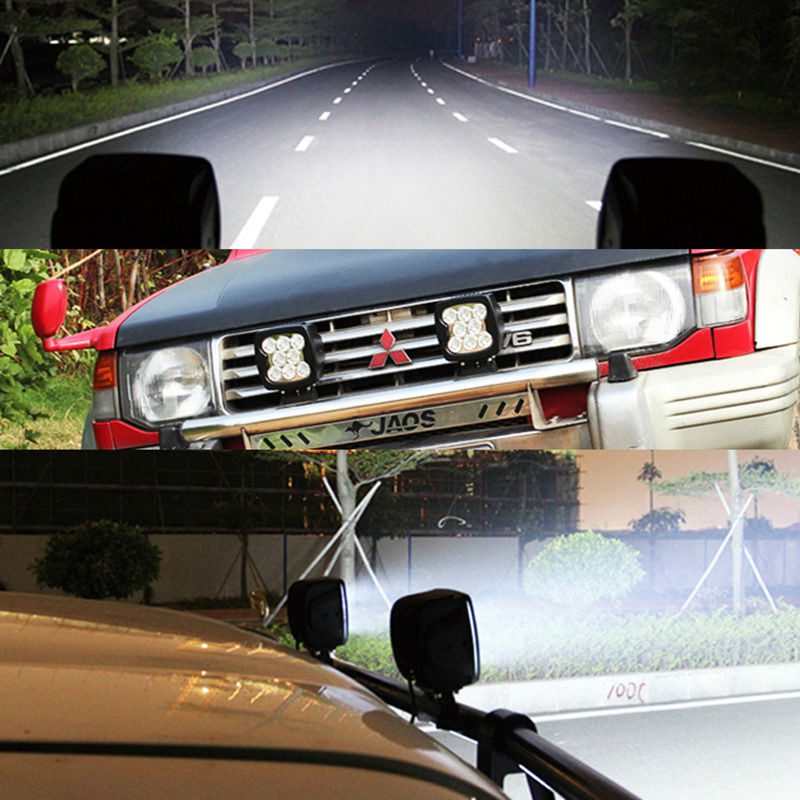 Doxmall 5.5 Inch Fog Lights Led Driving Lights with Cree Chip High Power Work Lamps for Jeep Wrangler 4x4 Offroad Car Truck ATV SUV Accessories Light - Image 6