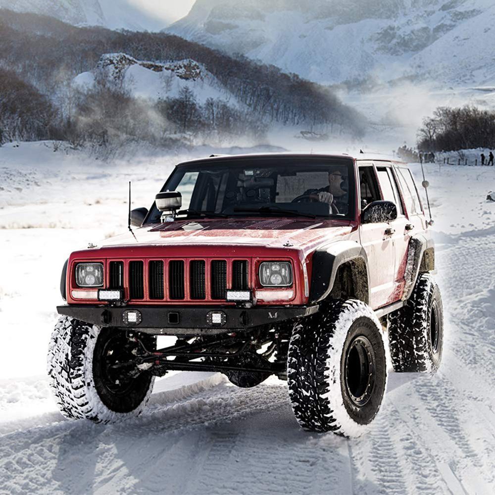 110W 5x7 Inch H6054 Led Sealed Beam Headlights 7x6 Led Headlamps with High Low Beam for Jeep Wrangler YJ Cherokee XJ H5054 H6054LL 6052 6053 (2Pcs) - Image 8