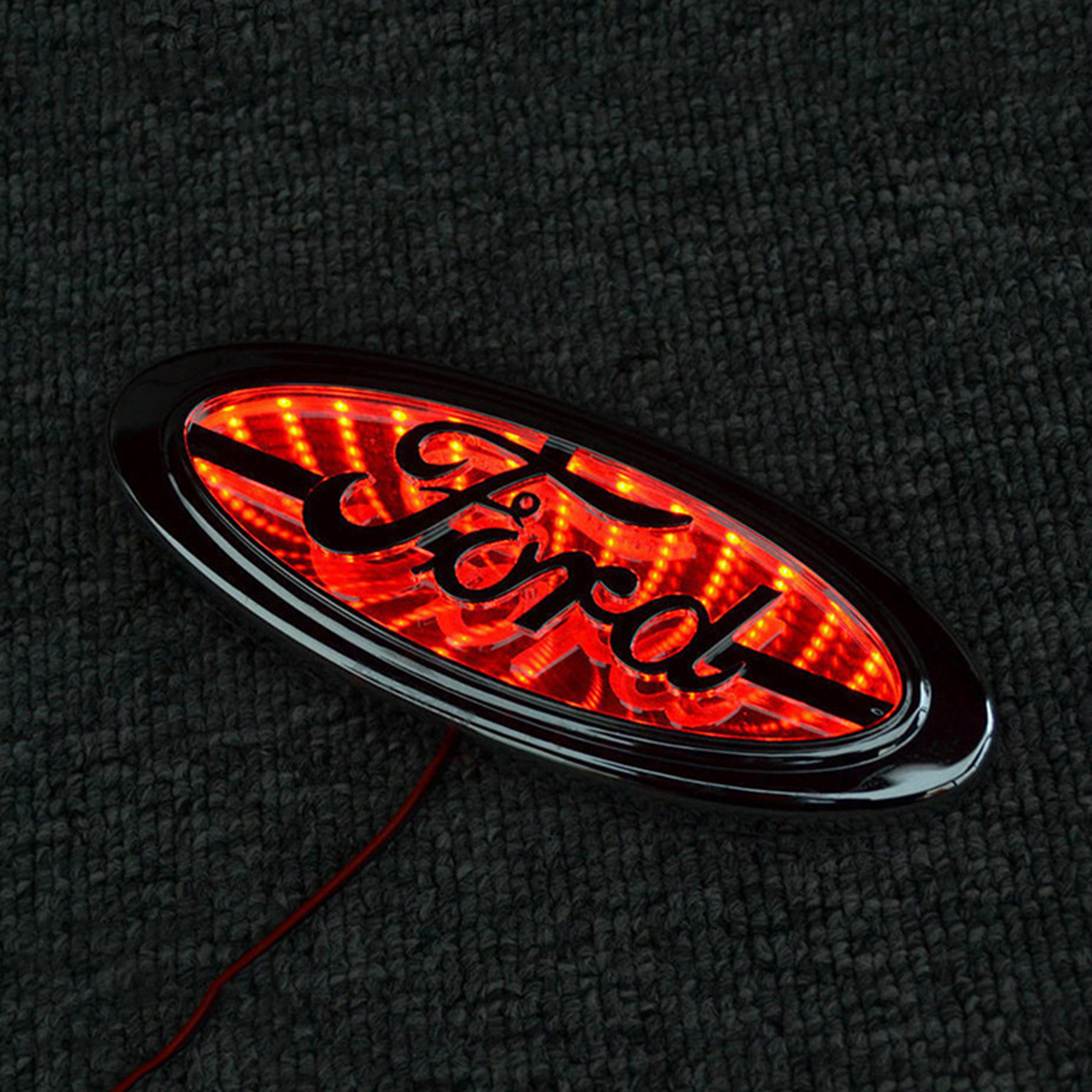 3D LED Ford Emblem Illuminated Light with White Blue Red Colors Tailgate Emblem Fit for Focus Mondeo Kuga - Image 5