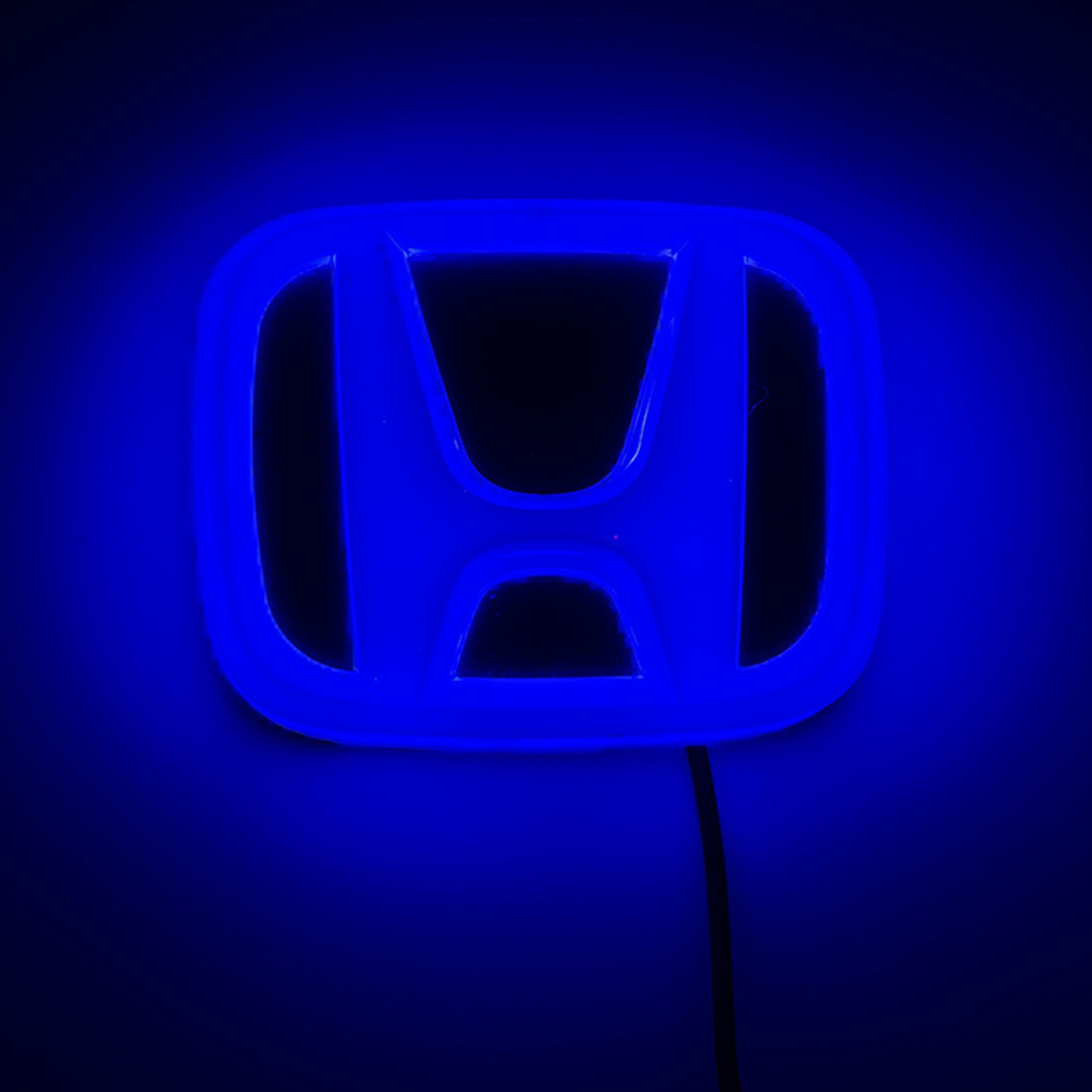 4D LED Honda Logo Light Up Emblem Rear Badge Illuminated Light with White Blue Red Colors Available - Image 7