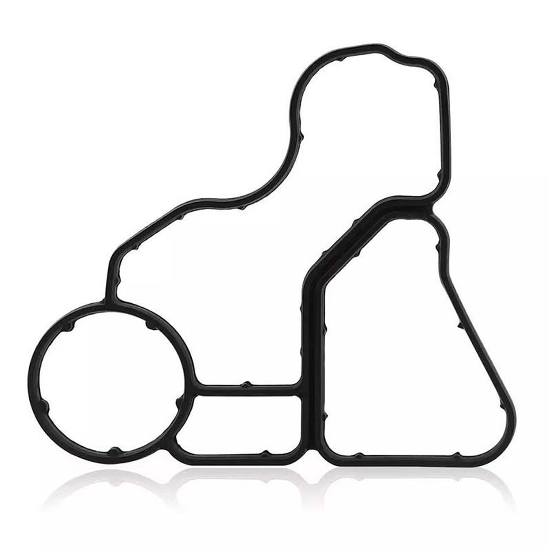 11428637820/11428637821 Engine Oil Filter Adapter Gasket Housing Cooler Seal Gasket Replacement for BMW - Image 3